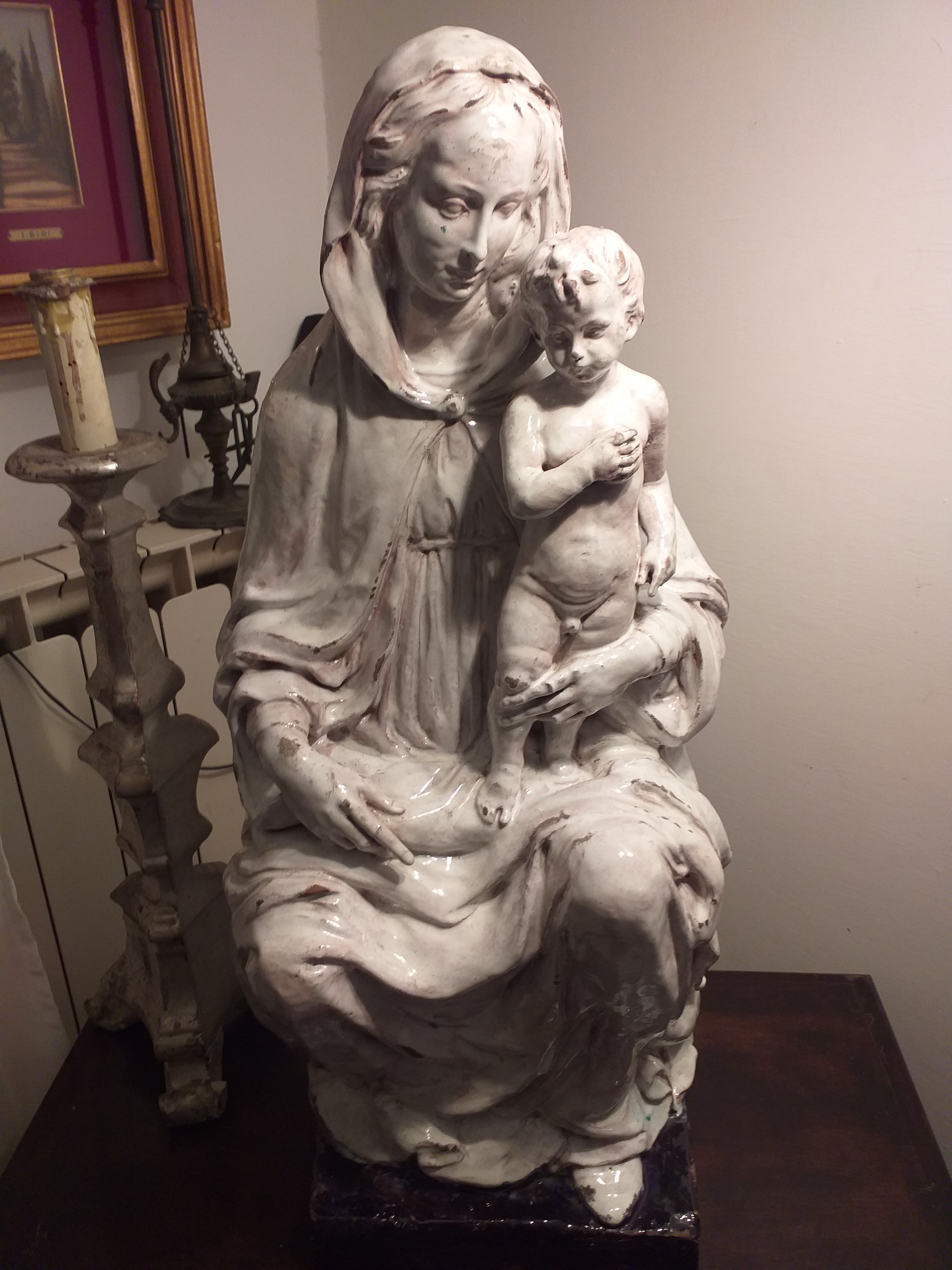 Antica Madonna con bimbo 