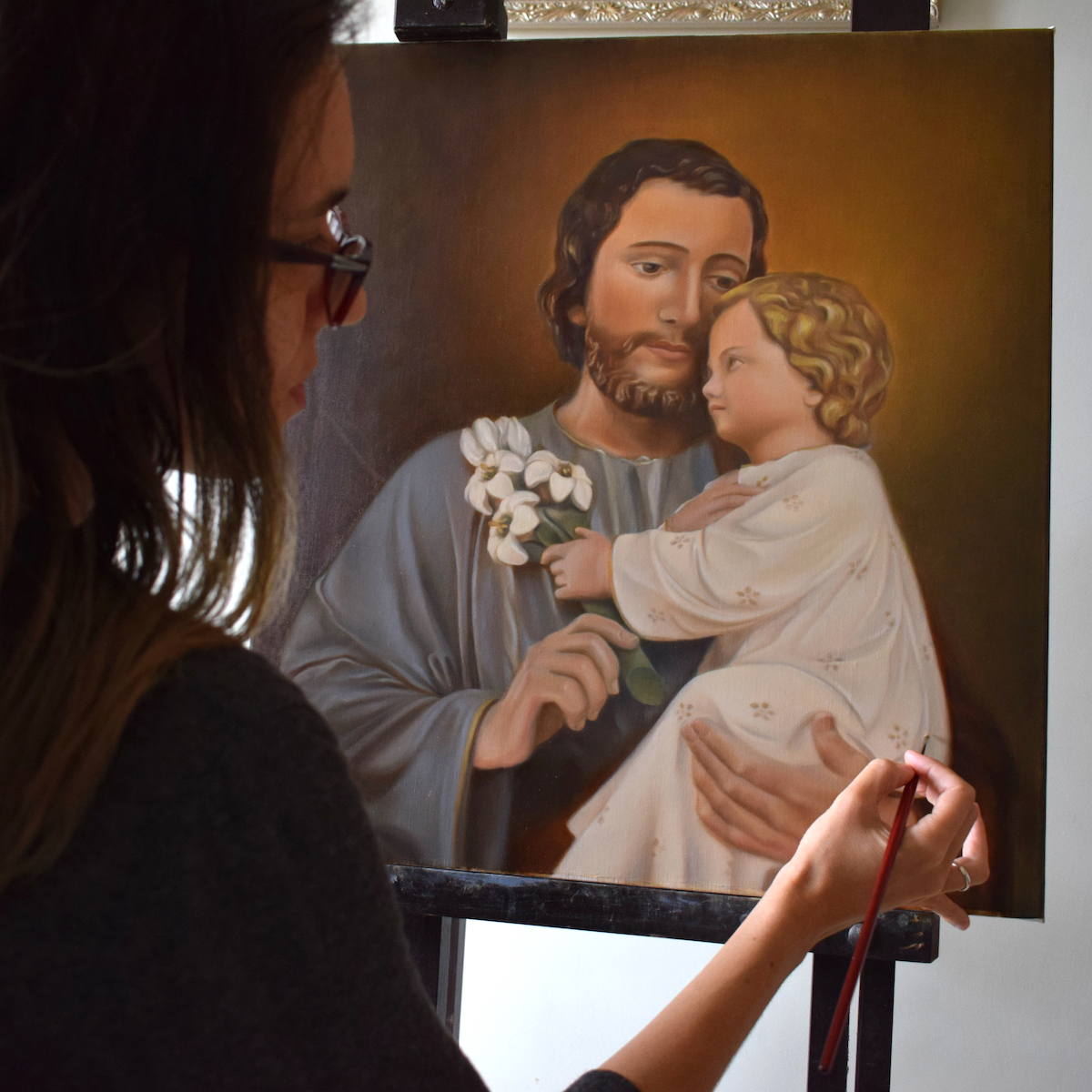 A portrait of the virtuous Protector of the Holy Family: Saint Joseph | 2021