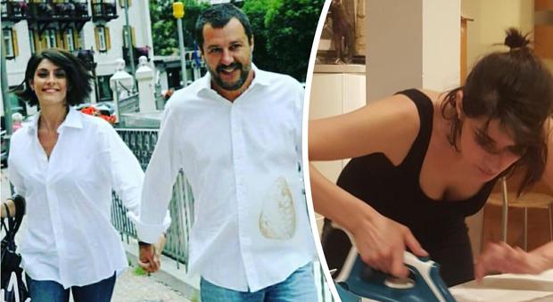 Elisa Isoardi, la replica dopo l’ira social sulle camicie di Salvini: ferro da stiro stampato