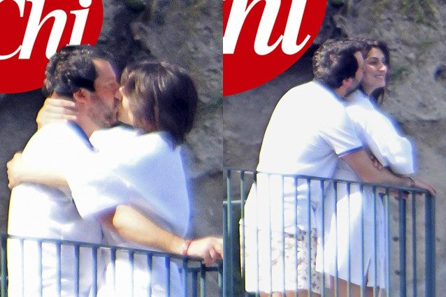 Matteo Salvini ed Elisa Isoardi ad Ischia: coccole e baci prima dei fiori d’arancio?