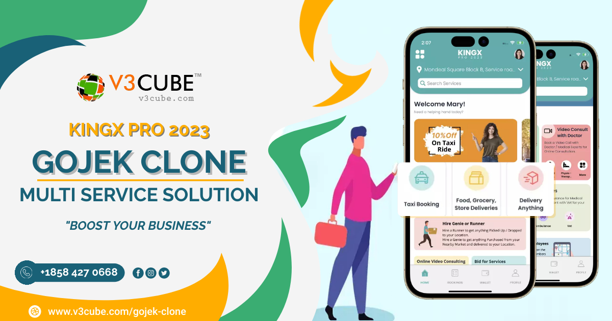 gojek clone app script kingx pro