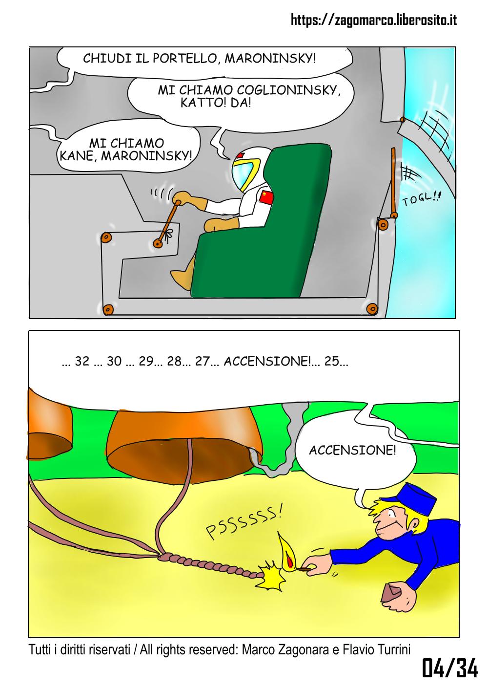missione marte il fumetto - by marco zagonara